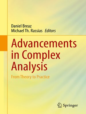 cover image of Advancements in Complex Analysis